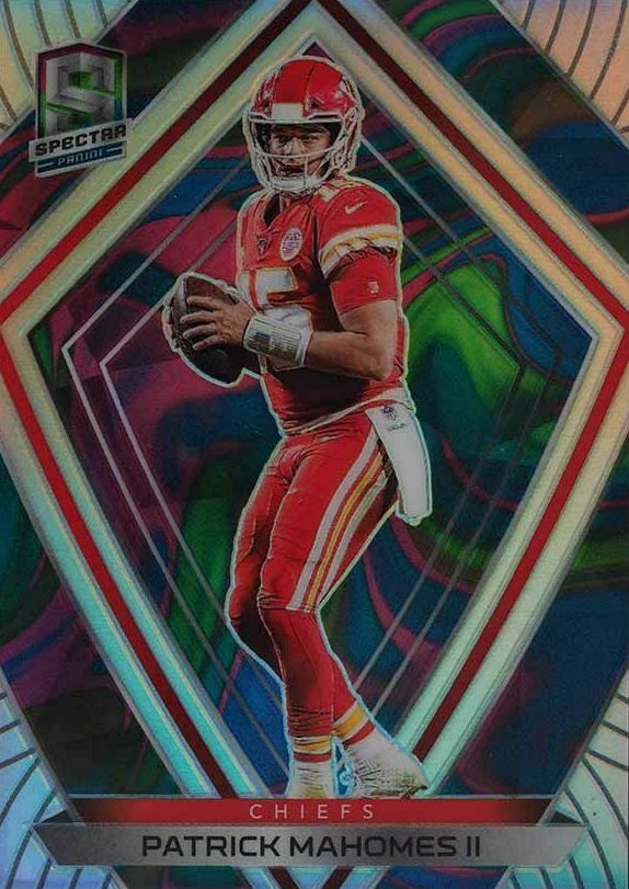 2020 Panini Spectra Patrick Mahomes II #82 Football Card