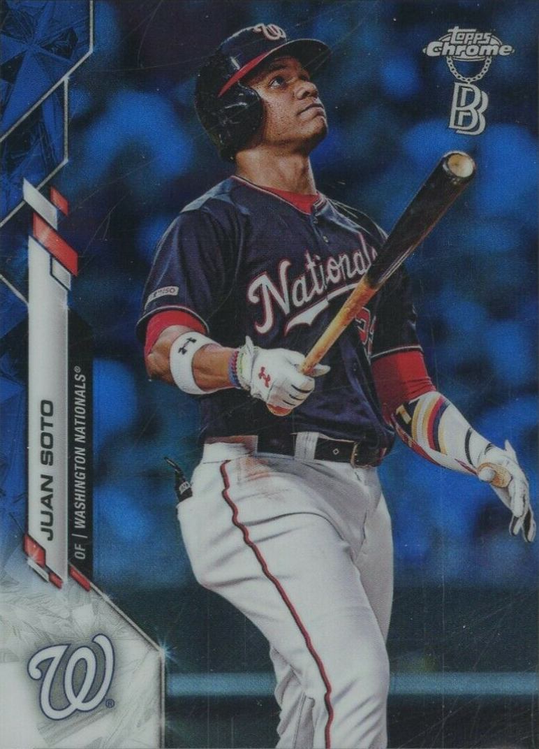 2020 Ben Baller Chrome Juan Soto #12 Baseball Card