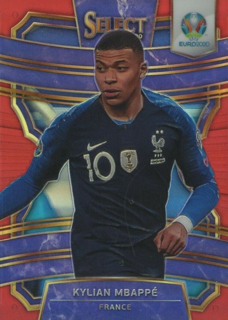 2020 Panini Select UEFA Euro Kylian Mbappe #51 Soccer Card