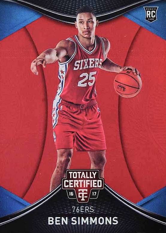 2016 Panini Totally Certified Ben Simmons #140 Basketball Card