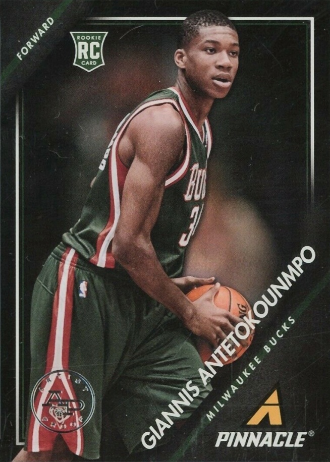 2013 Panini Pinnacle Giannis Antetokounmpo #5 Basketball Card