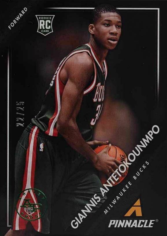 2013 Panini Pinnacle Giannis Antetokounmpo #5 Basketball Card