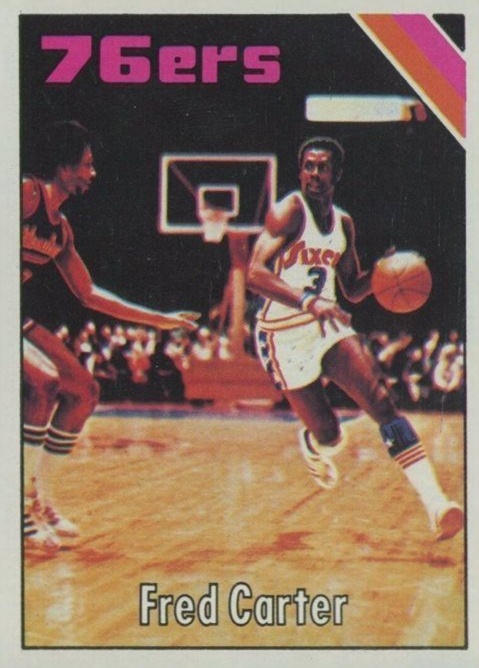 1975 Topps Fred Carter #38 Basketball Card