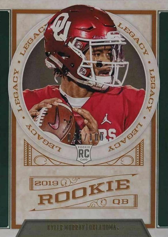 2019 Panini Legacy Kyler Murray #182 Football Card