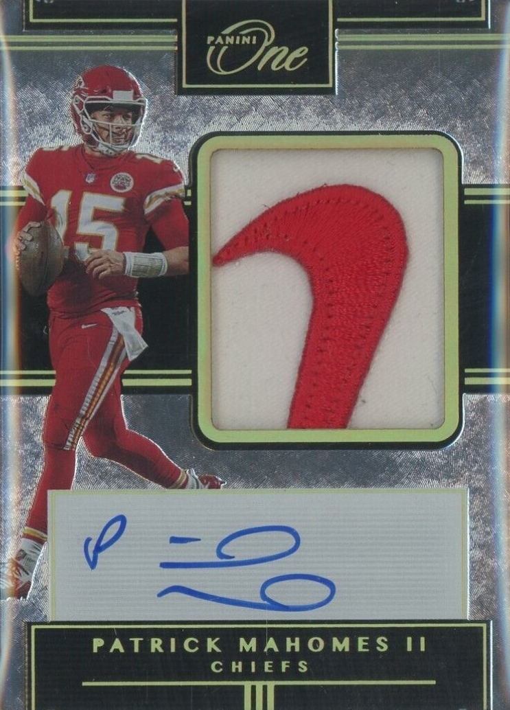 2019 Panini One Patrick Mahomes II #239 Football Card