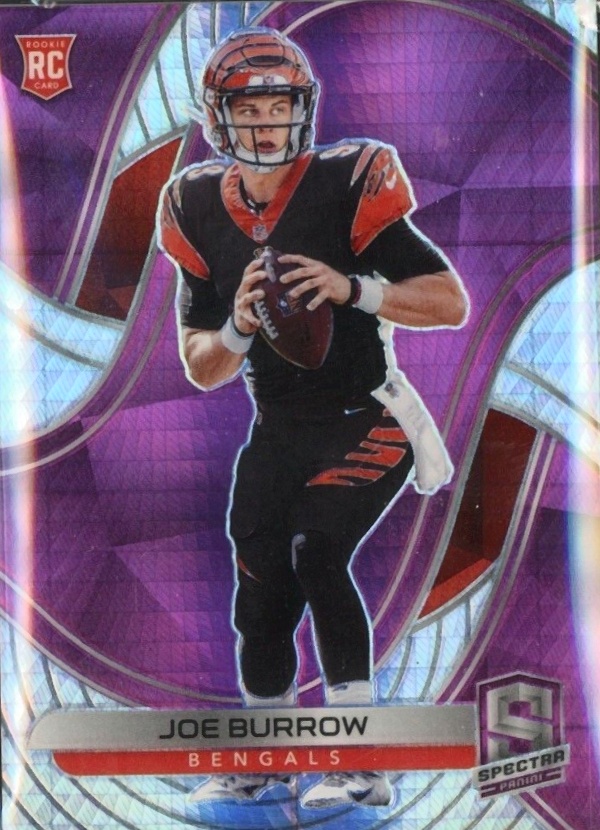 2020 Panini Spectra Joe Burrow #136 Football Card