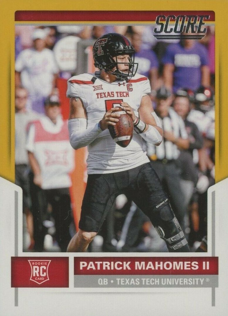 2017 Panini Score Patrick Mahomes II #403 Football Card