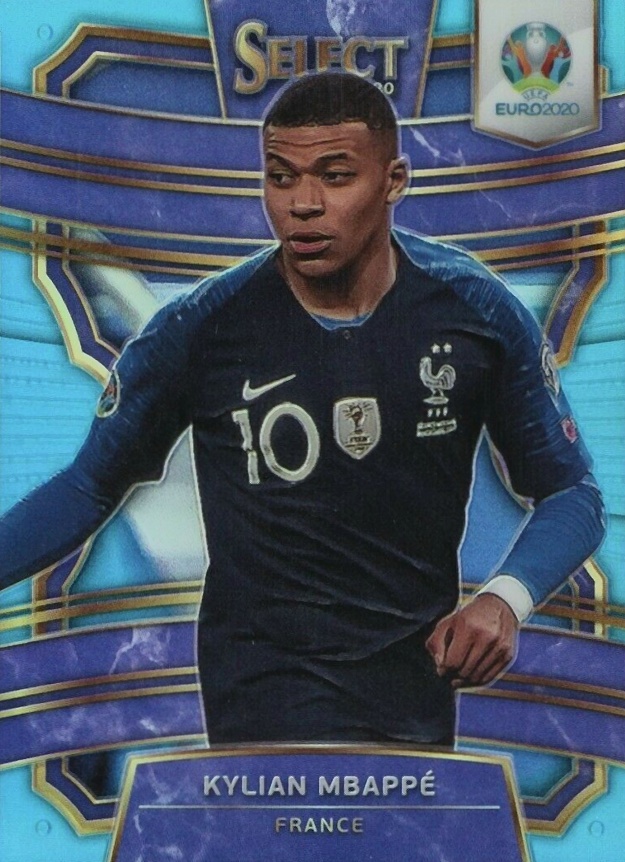 2020 Panini Select UEFA Euro Kylian Mbappe #51 Soccer Card