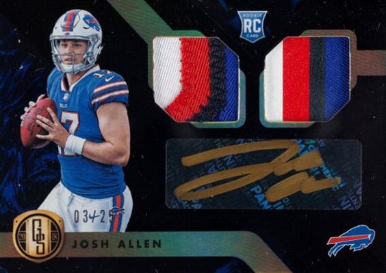 2018 Panini Gold Standard Josh Allen #245 Football Card