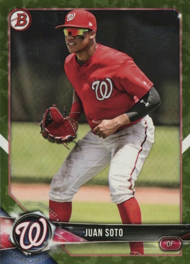 2018 Bowman Paper Prospects Juan Soto #BP52 Baseball Card