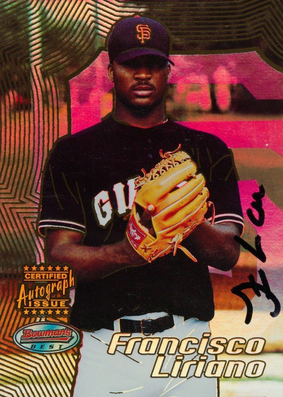 2002 Bowman's Best  Francisco Liriano #168 Baseball Card