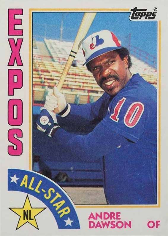 1984 Topps Andre Dawson #392 Baseball Card