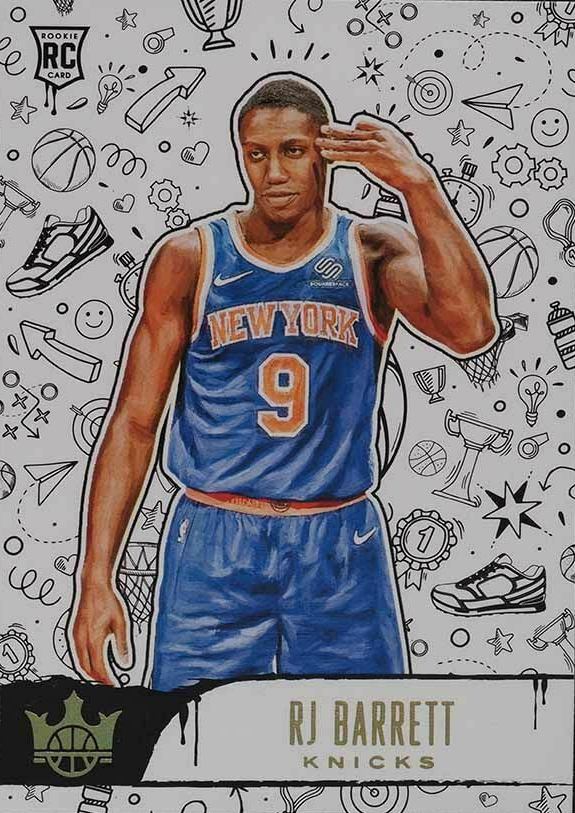 2019 Panini Court Kings RJ Barrett #158 Basketball Card