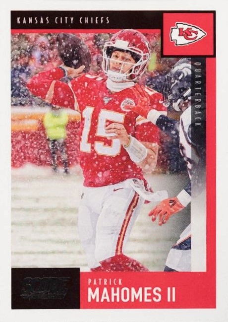 2020 Panini Score Patrick Mahomes II #136 Football Card