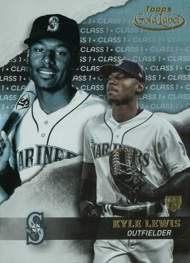 2020 Topps Gold Label  Kyle Lewis #87 Baseball Card