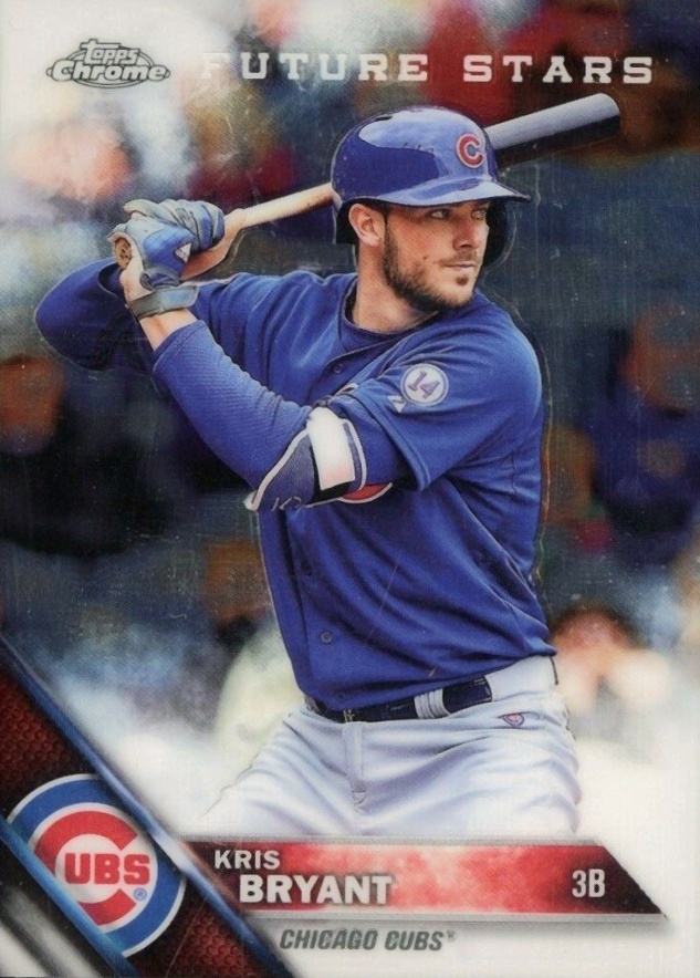 2016 Topps Chrome Kris Bryant #50 Baseball Card