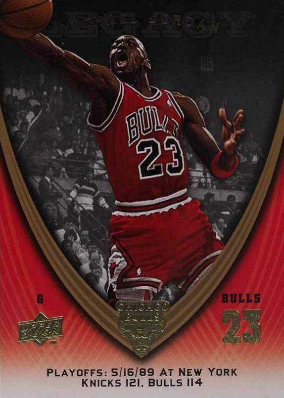 2008 Upper Deck Jordan Legacy  Michael Jordan #960 Basketball Card