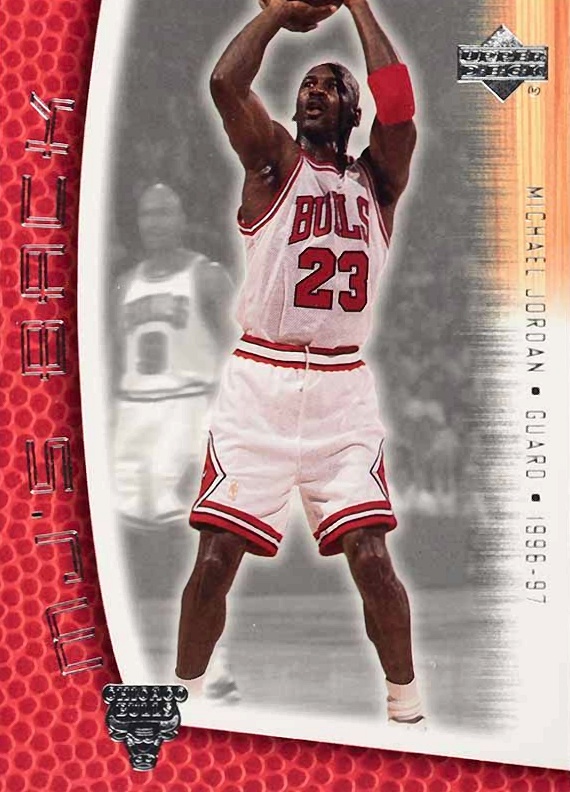 2001 Upper Deck MJ's Back Michael Jordan #MJ-62 Basketball Card