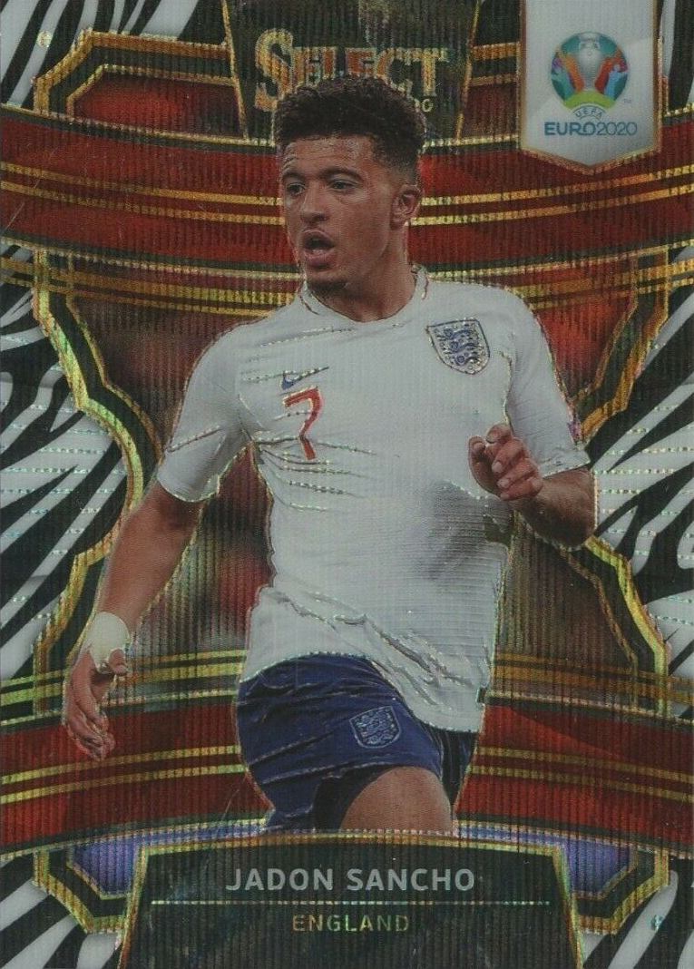 2020 Panini Select UEFA Euro Jadon Sancho #80 Soccer Card