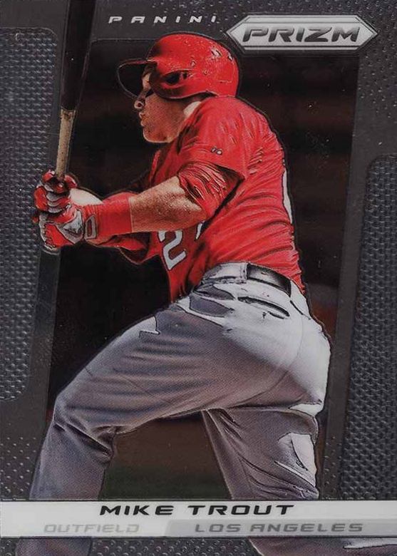 2013 Panini Prizm Mike Trout #159 Baseball Card