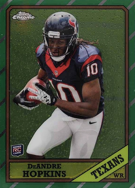 2013 Topps Chrome 1986 Insert DeAndre Hopkins #7 Football Card