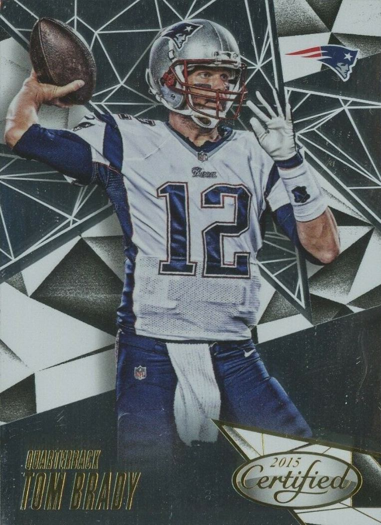 2015 Panini Certified Tom Brady #4 Football Card