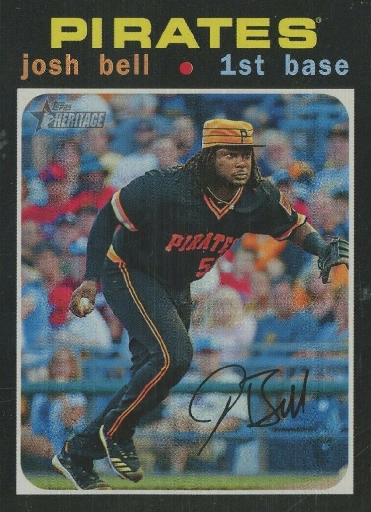 2020 Topps Heritage Josh Bell #422 Baseball Card