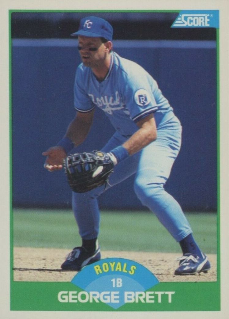 1989 Score George Brett #75 Baseball Card