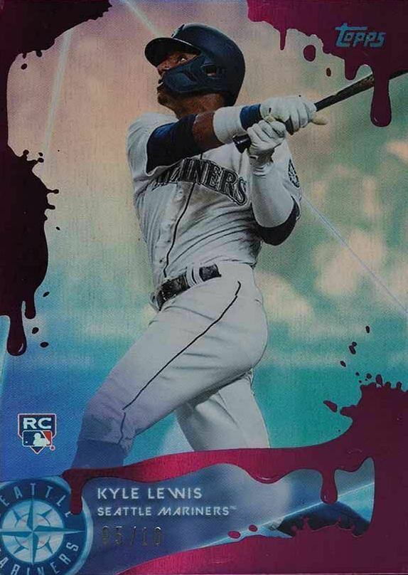 2020 Topps X Steve Aoki Kyle Lewis #45 Baseball Card