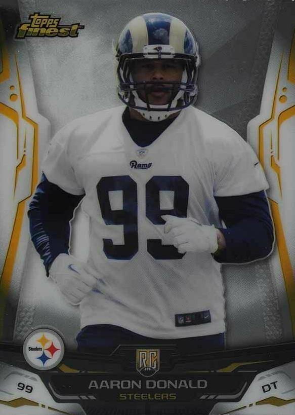 2014 Finest Aaron Donald #134 Football Card