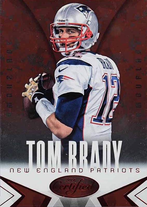 2014 Panini Certified  Tom Brady #57 Football Card