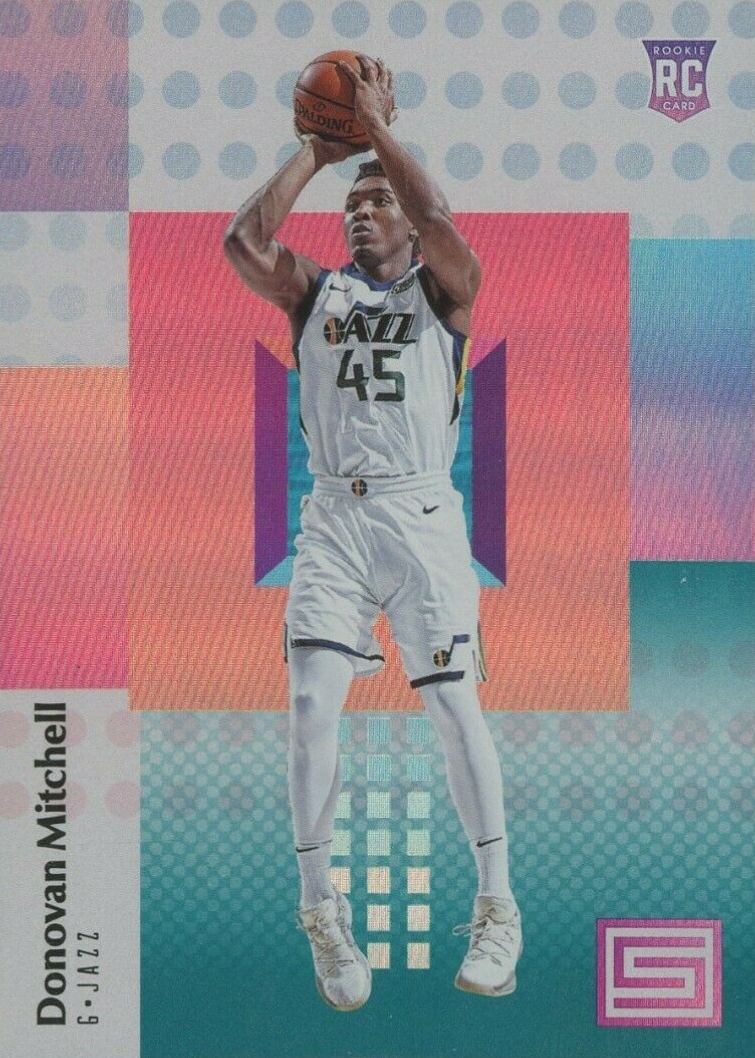 2017 Panini Status Donovan Mitchell #122 Basketball Card