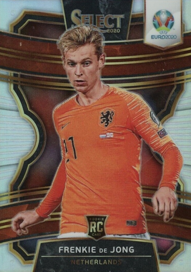 2020 Panini Select UEFA Euro Frenkie de Jong #91 Soccer Card