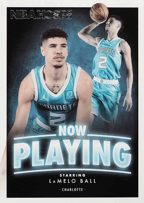 2020 Panini Hoops Now Playing LaMelo Ball #SS31 Basketball Card