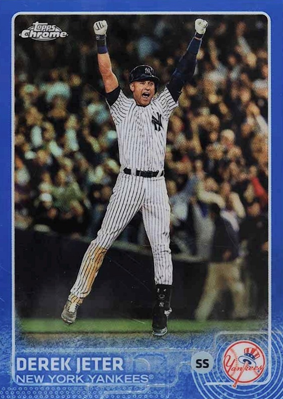 2015 Topps Chrome Derek Jeter #1 Baseball Card