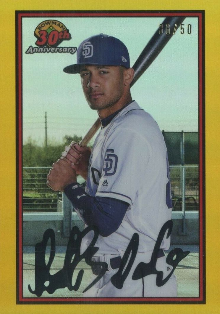 2019 Bowman 30th Anniversary Chrome Fernando Tatis Jr. #FTJ Baseball Card