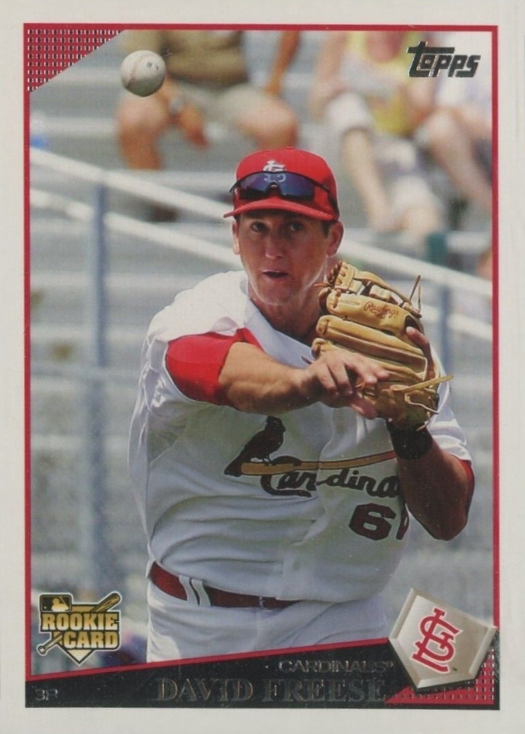 2009 Topps David Freese #643 Baseball Card