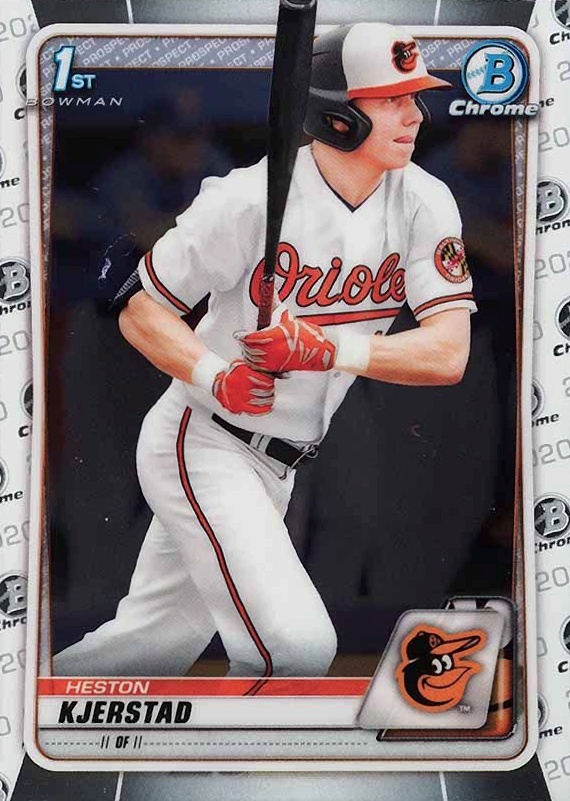 2020 Bowman Draft Heston Kjerstad #BD122 Baseball Card