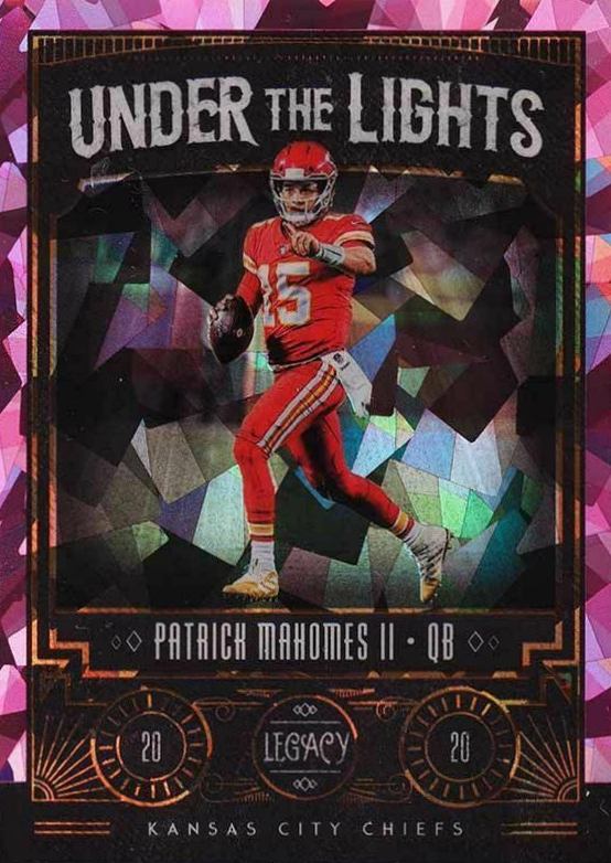 2020 Panini Legacy Under the Lights Patrick Mahomes II #ULPM Football Card