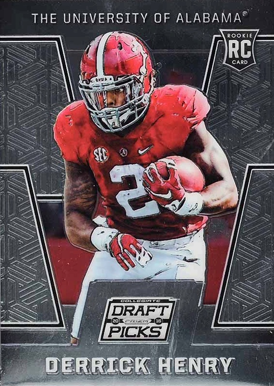 2016 Panini Prizm Collegiate Draft Picks Derrick Henry #108 Football Card