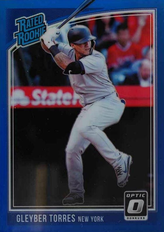 2018 Panini Donruss Optic Gleyber Torres #65 Baseball Card