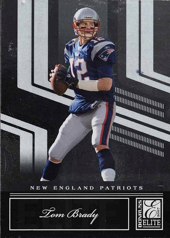 2007 Donruss Elite Tom Brady #58 Football Card