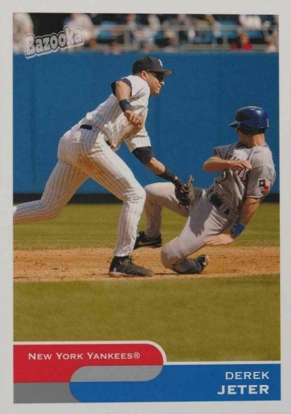 2004 Bazooka Derek Jeter #116 Baseball Card