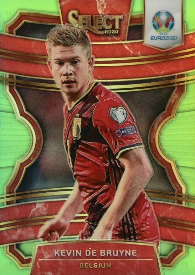 2020 Panini Select UEFA Euro Kevin de Bruyne #27 Soccer Card