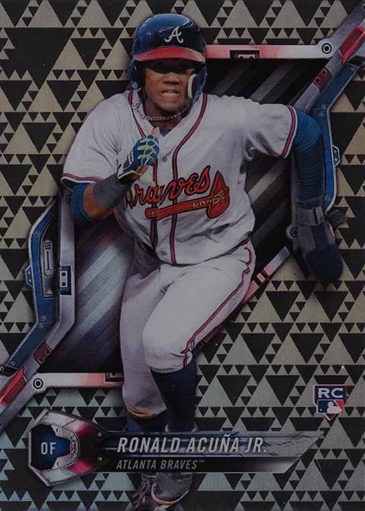 2018 Topps High Tek Ronald Acuna Jr. #HT-RA Baseball Card