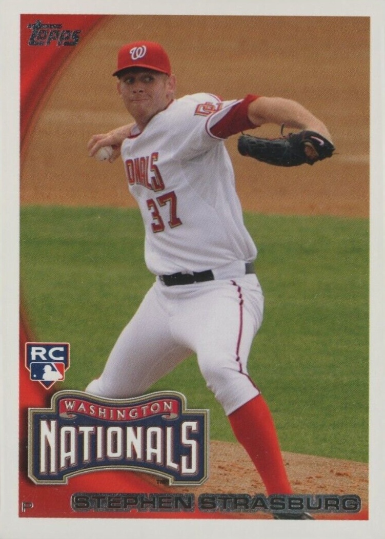 2010 Topps Stephen Strasburg #661 Baseball Card