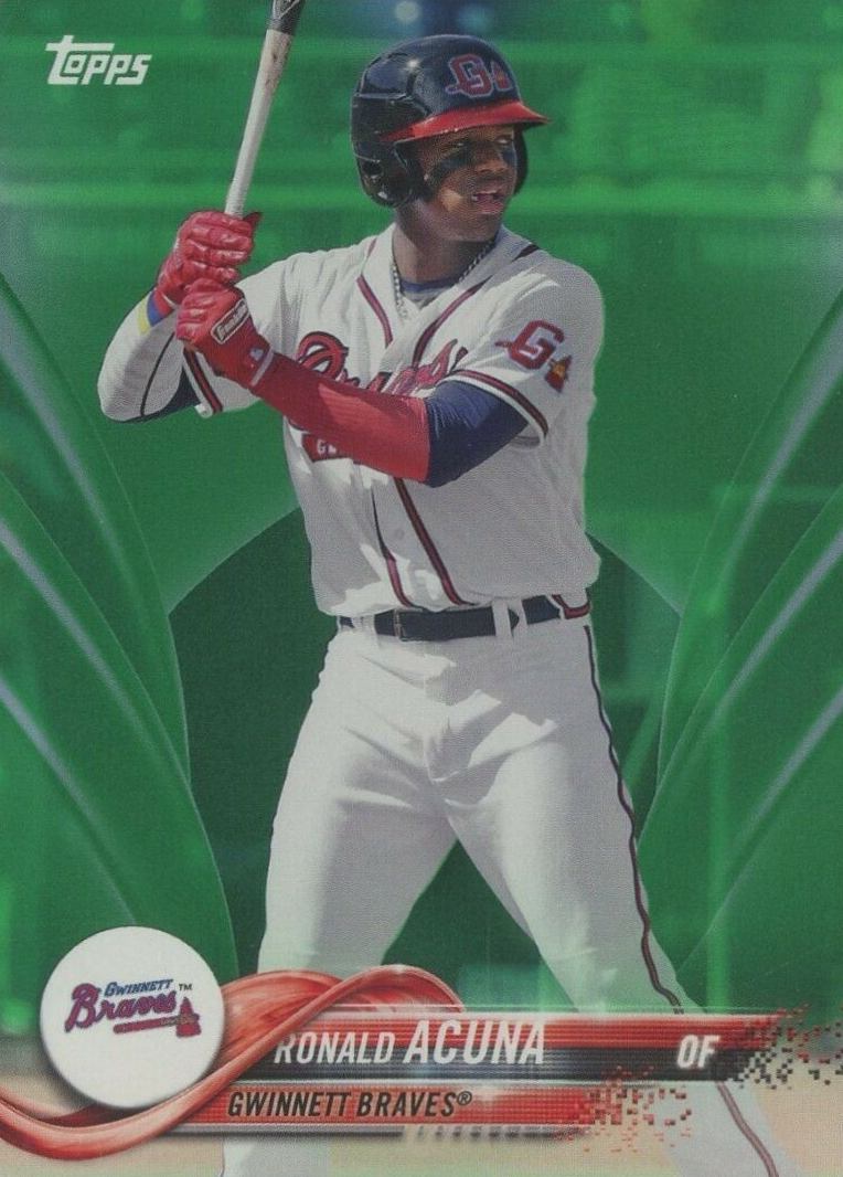 2018 Topps Pro Debut Ronald Acuna #1 Baseball Card