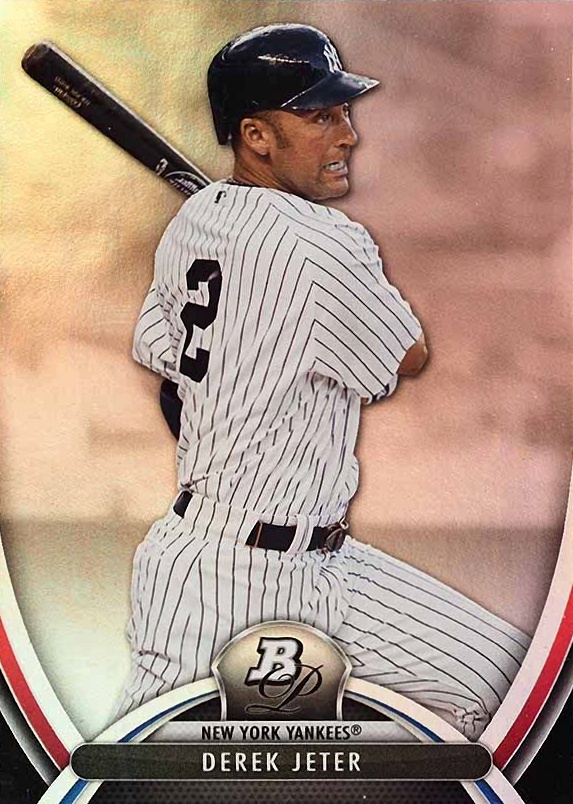 2013 Bowman Platinum Derek Jeter #81 Baseball Card