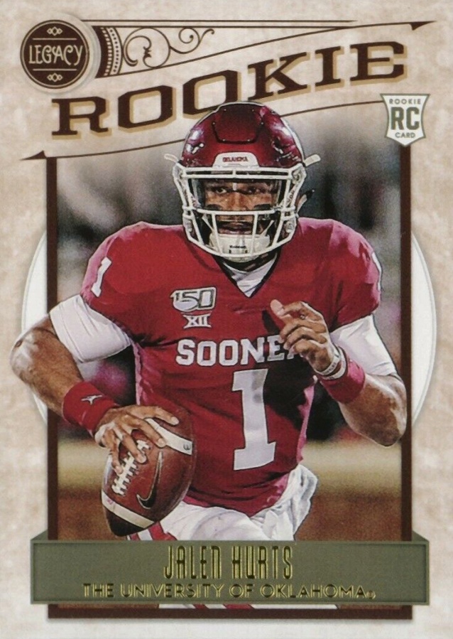 2020 Panini Legacy Jalen Hurts #142 Football Card