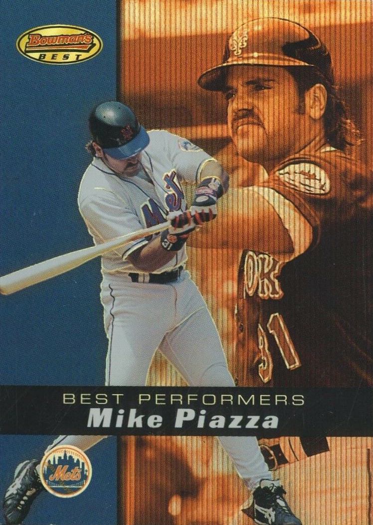 2000 Bowman's Best Mike Piazza #97 Baseball Card